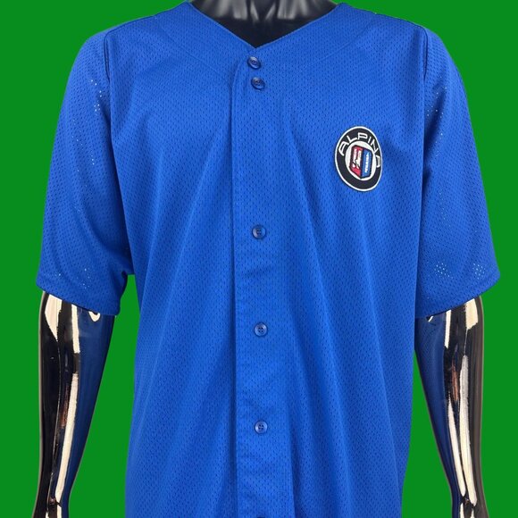 VTG Alpina Patched Nike Baseball Jersey